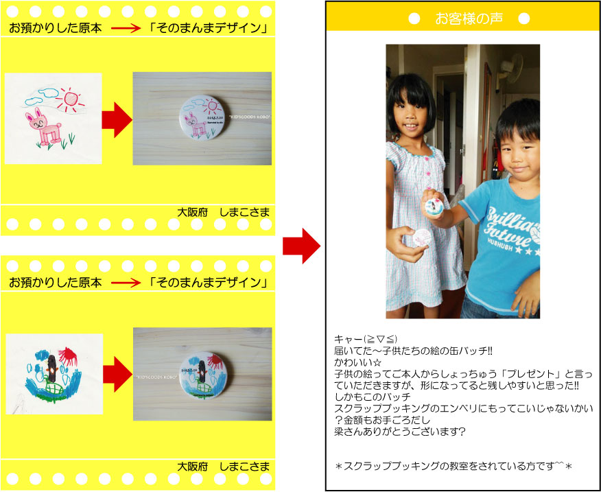 �q���̊G�ł��� �ʃo�b�W